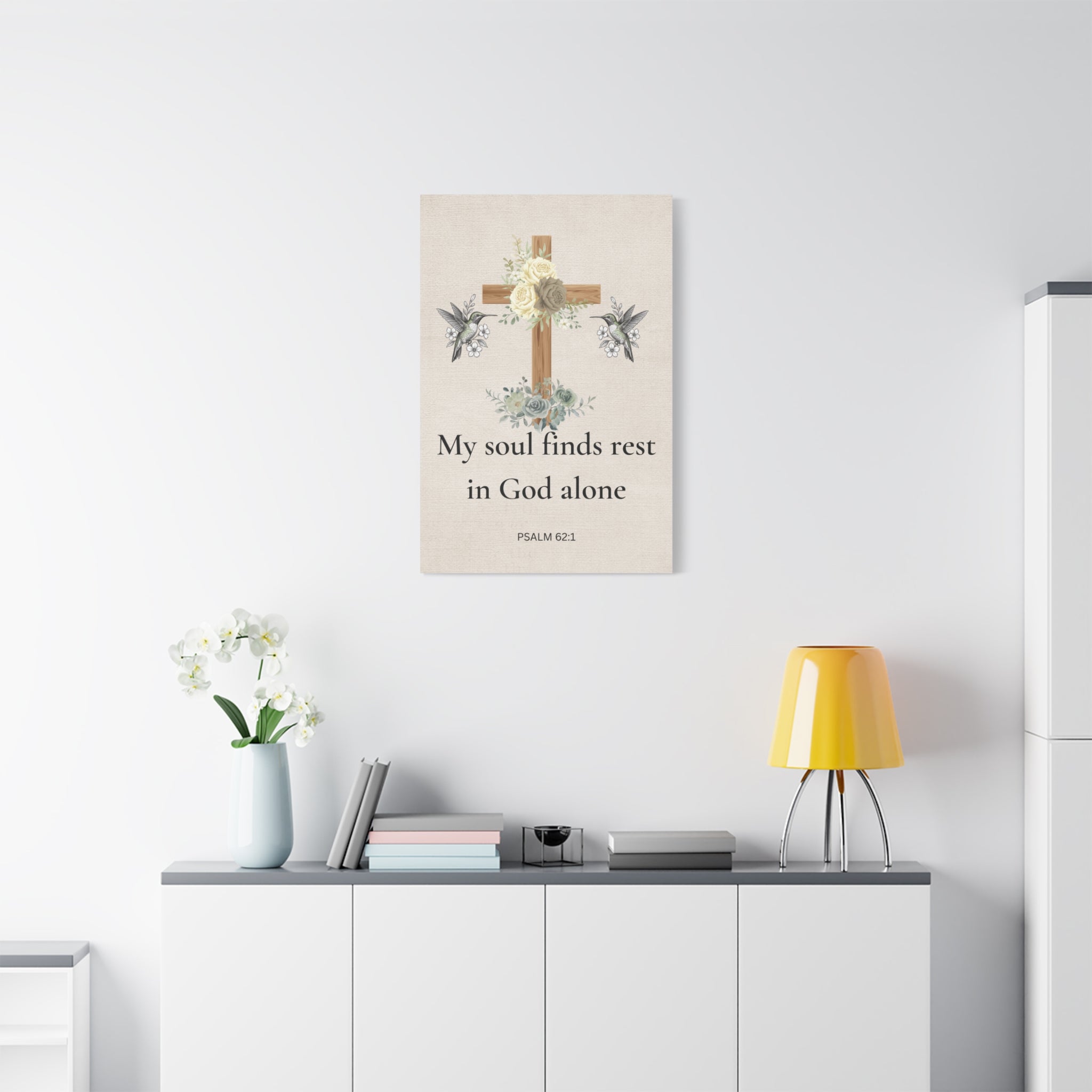 My Soul Finds Rest In God Canvas