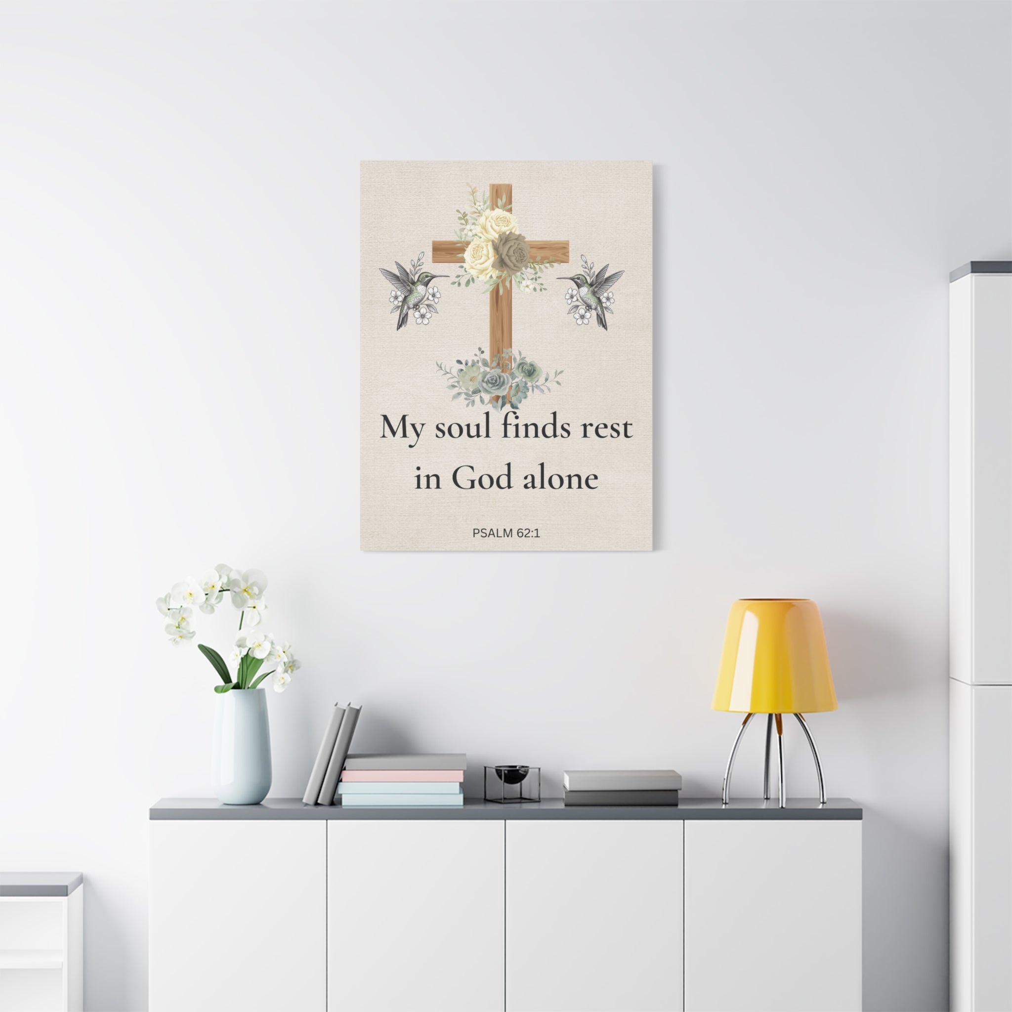 My Soul Finds Rest In God Canvas