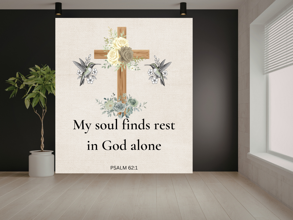 My Soul Finds Rest In God Canvas