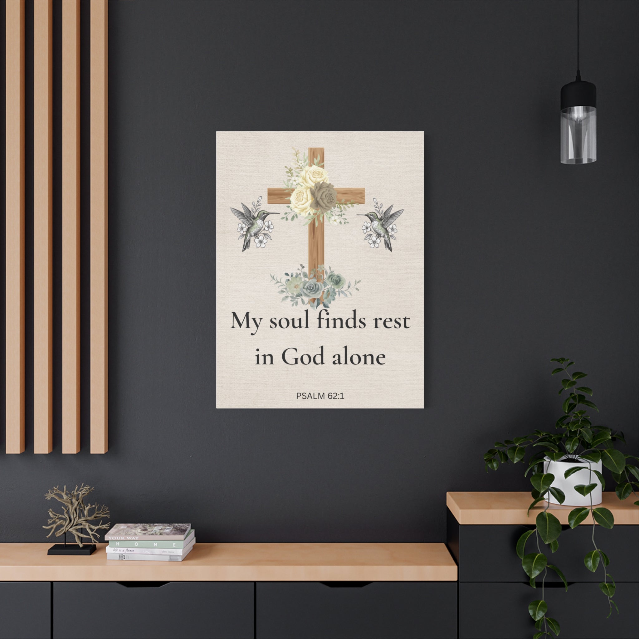 My Soul Finds Rest In God Canvas