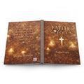 Faith Over Fear Hardcover Journal — Christian Prayer Notebook with Psalm 118:6